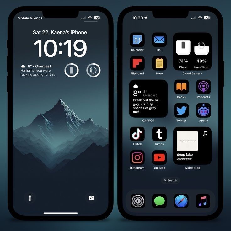 Mobile Phone and iCloud